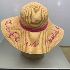 LIFE IS SWEET Summer hat